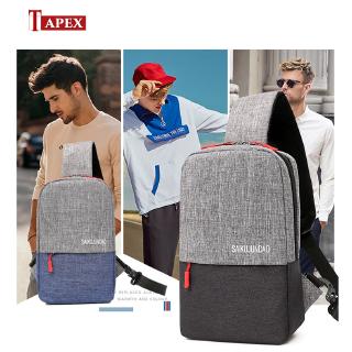 [MY READY STOCK] T-apex All Occasion Men's Bags Travel Hiking Men Crossbody Bag Chest Bag School Messengers Bag