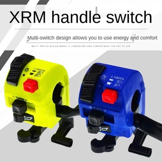 Motorcycle Modified Parts Philippines XRM Color Handle Switch Combination Switch Headlamp Horn Start Steering