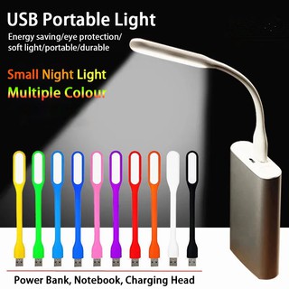 Mini LED portable light,LED Laptop Light for Power Bank, Portable Flexible Night Light or Reading Lamp for Study and Travel