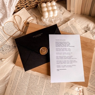 Surat Puisi Typewriter by JIWA (Personalized Typewriter Letter) - Perfect gift for your love ones