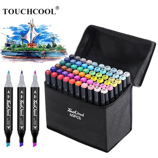 Touch Cool Art Markers Brush Pen Manga Drawing Art Supplies marker pen set