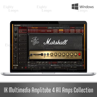 AMPLITUBE 4 ALL AMPS COLLECTION - IK MULTIMEDIA (Windows & macOS)
