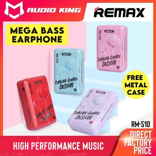 REMAX Earphone Remax Ear Phone Original In Ear Earphone With Mic Wired Earphone Bass Earphone Original Earphones RM-510