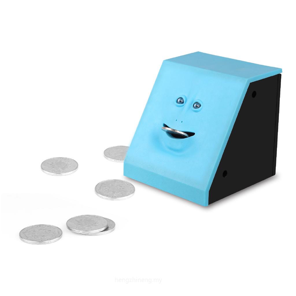 Face Bank Coin Eating Saving Bank Automatic Money Saving Box