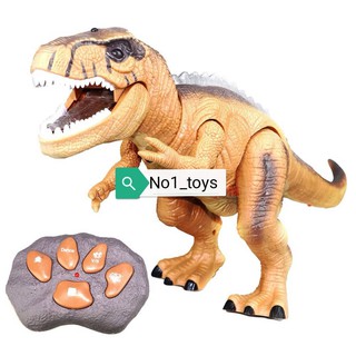 RC Control TRex Walking Remote + Light Sound Birthday Kids Dinosaur Jurassic Raksasa Toys