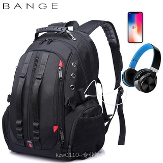 【Spot24Hours Delivery】New Class Middle School Student Schoolbag Travel Bag/Travel Backpack/Waterproof Travel Men's Backpack Earplug Hole Charging Large Capacity/Shoulder Bag
