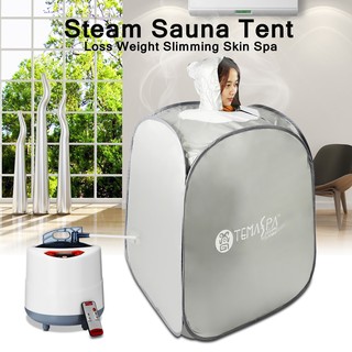 Portable Indoor Foldable Steam Sauna Room 2L Tent Loss Weight Slimming Skin Spa