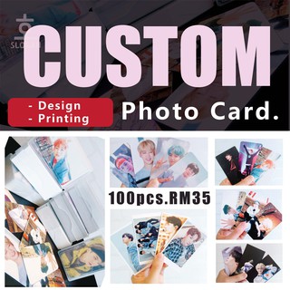 Custom Photo Card / Mix Photo / Postcard (FREE DESIGN)