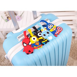 Luggage Tag Cute Cartoon Design Travel Accessories Creative Design