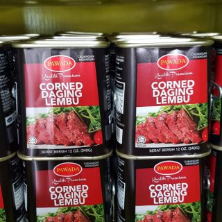 Pawada Corned Beef. HALAL. ( 340gm available) (1)