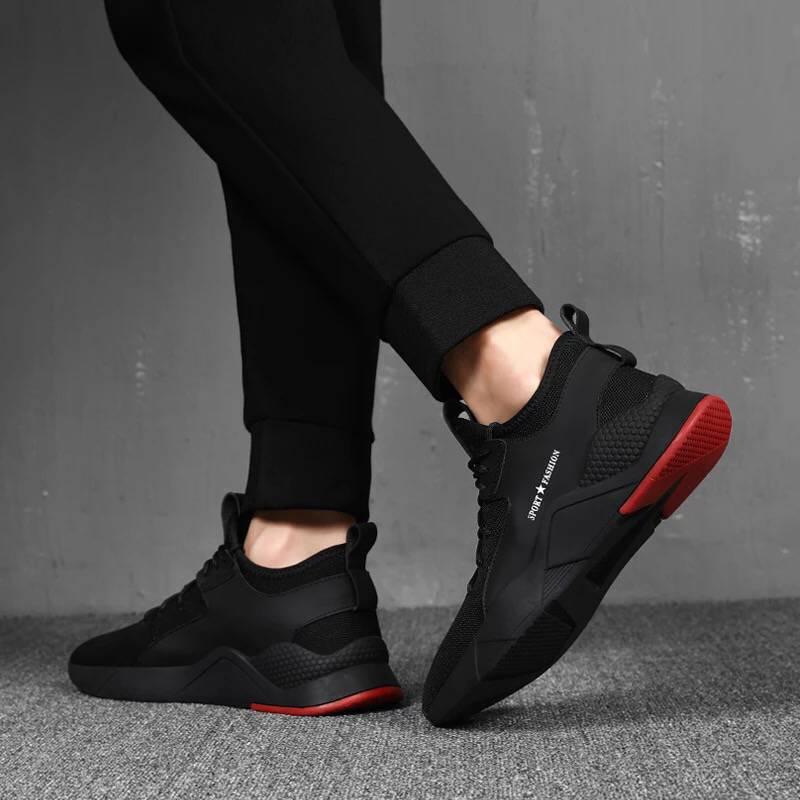 Waterproof and Skid-proof Running Shoes Fashion Men's Casual Breathable Sport Shoes Casual Running Shoes