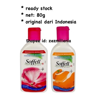 Soffell Mosquito Repellent Lotion Indonesia 80g (ready stock)