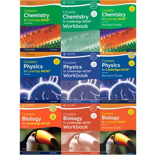 Complete Chemistry/Physics/Biology For IGCSE Study Pack
