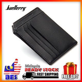 Bes Baellerry K8213 Slim Minimalist Card Holder Wallet
