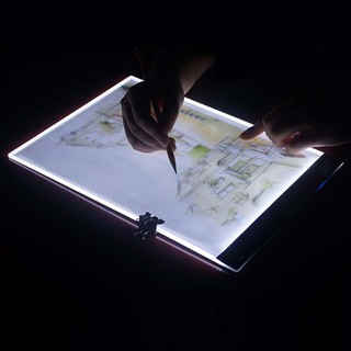LED Electronic Whiteboard A4 light Pad Drawing Tablet Tracing Pad Sketch Book Blank Canvas for Painting Watercolor Paint