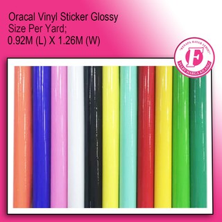 Oracal Vinyl Sticker (Glossy)