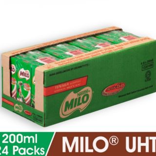 Milo ACTIV-GO UHT 200ml ×24pcs /Milo Kotak (Exp: Dec 2021) **Max 3 cartons per order**
