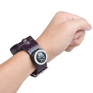 ☆American Imported Mini Wrist Watch Band Luminous Waterproof Shock High Accuracy Travel ExerciseEDCCompass Compass★ SjYF