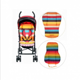 03: Waterproof Rainbow Stroller Pad / Pelapik Stroller Bayi Kalis Air / Baby Stroller Kereta Sorong Bayi (4)