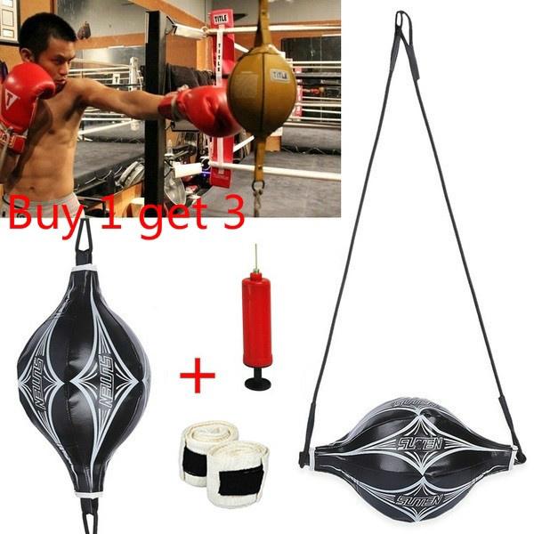 Double End Bag Boxing Speed Ball Punching Bag Body Building Fitness Speed Balls