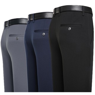 CEO Men's Formal Pant Office Pants for Men s Stretchable Elastic Casual Long Trousers Business Man Father seluar slack lelaki