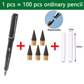 8 pcs/set New Technology Unlimited Writing Eternal Pencil No Ink Pen Magic Pencils for Writing Art Sketch Painting Kids Gifts