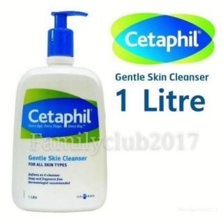 (READY STOCKS) CETAPHIL Gentle skin Cleanser 125ml/250ml/500ml/1000ml (Exp 2022) (1)