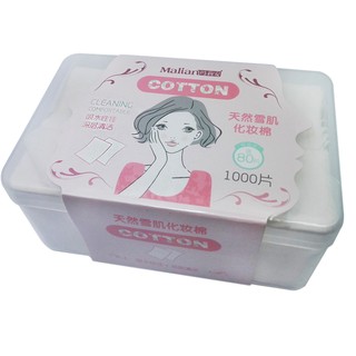1000pcs Cosmetic Make up Facial Cotton Pads Necessaire Puff Cleansing Pads