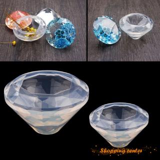 ☺SC 1 Pcs DIY Diamond Silicone Mold Ocean Diamond DIY Crystal Jewelry Molds Resin Casting Mould Craft Tool