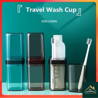 (🇲🇾READY STOCK)Travel Wash Cup Portable Travel shampoo dispenser organizer旅行洗漱杯