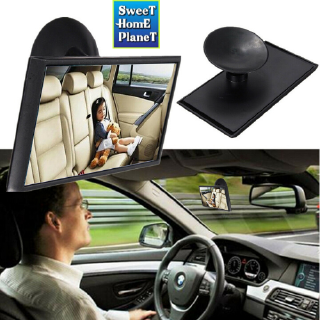 12cm Car Easy Rear Back Seat Baby Child Kids Safety View Mirror Suction Mirror (1)