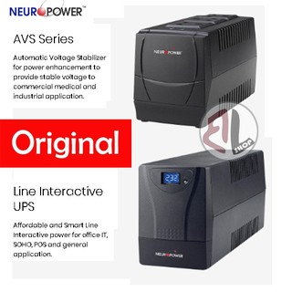 Official Neuropower City 800 / Compact 800-3UK Line Interactive UPS 800VA With AVR / AVS 3UK AVS 800VA-3UK / 1000VA-3UK