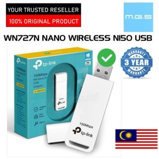 TP-LINK 727N TL-WN727N USB Wireless WiFi Adapter Receiver - TPLINK. 727n 821n 725n dwa123 dwa121 dwa131