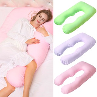 9ft U Pillow Case Comfort Back Body Support Nursing Maternity Pregnancy V NEW (8)