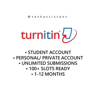 Turnitin Student Account Unlimited Submissions
