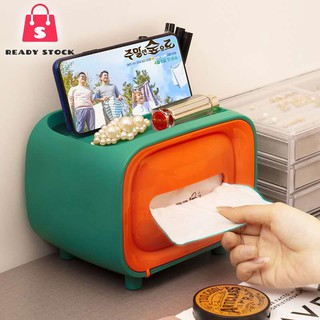 Rss_Living room tissue box drawer box simple and cute remote control storage multifunctional desk drawer