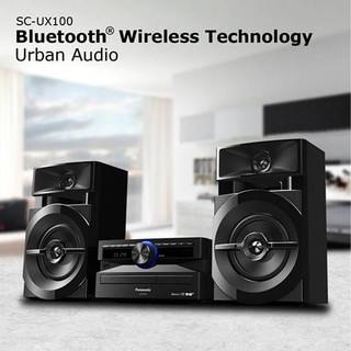 Panasonic Urban Audio SC-UX100 (300W) CD & USB Bluetooth 5.0