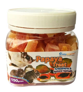 Chubbypetsgarden® Natural Sugar Glider Papaya Treat 150g