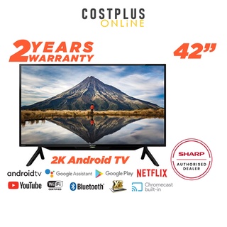 Sharp 2K Android TV 42" AQUOS 2TC42BG1X Netflix Google / 40" Full HD LED TV Skyworth 40E2A11T / TOSHIBA 40L3750VM DVBT2
