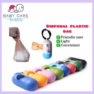 Disposal Plastic Beg - Dispenser Baby Diapers Bag