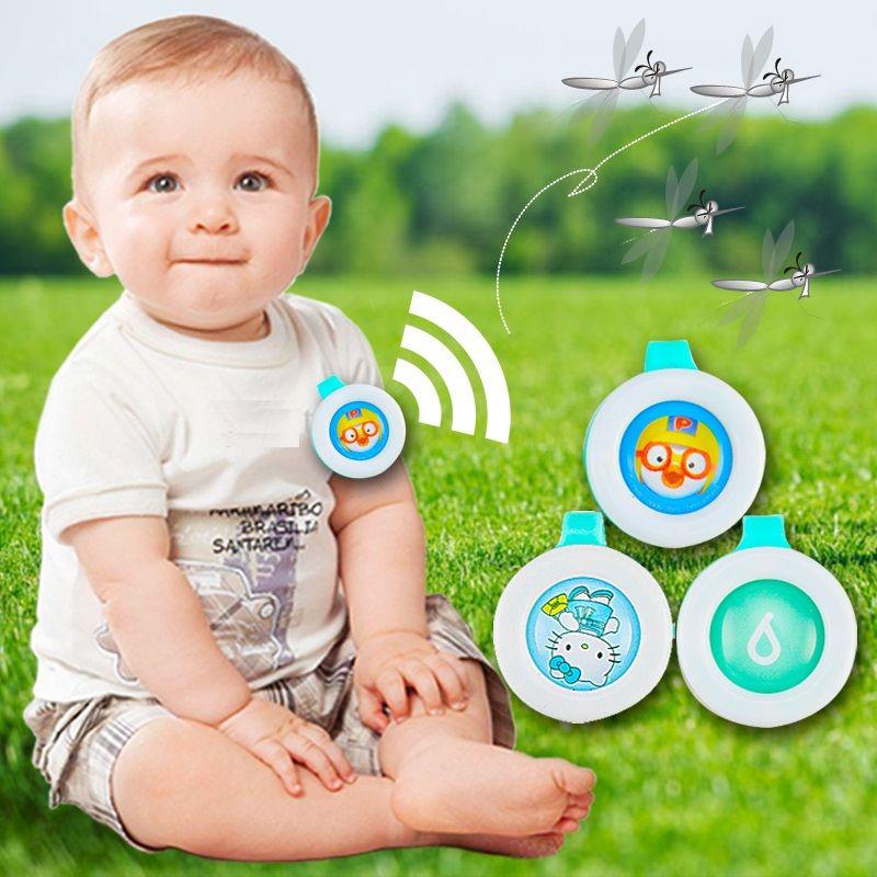 Ready Stock Baby Anti Mosquito Bug Buckle Clip Insect Repellent Badge Button For Baby Kids