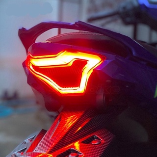 YAMAHA Y15 TST LAMPU BELAKANG (SIAP SIGNAL) / TST TAIL LAMP WITH SIGNAL LIGHT CAN FIX FOR R25 MT07 MT25