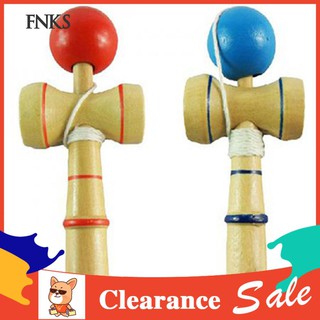 ☞SP Kids Children Wooden Kendama Ball Japanese Traditional Game Balance Skill Toy (1)