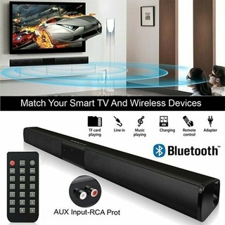 🔥🔥(spot) 💘 wireless TV speaker Bluetooth Soundbar home theater AUX subwoofer