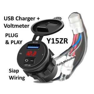 USB Charger Voltmeter PnP combo 2 in 1 Y15ZR Y15 Ysuku