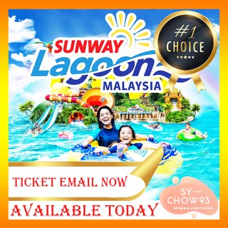 [BELI 2 RM36 OFF] Sunway Lagoon tiket Theme Park Ticket Promotion