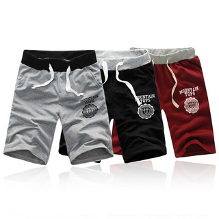 【pro & ready stock】Men Sports Beach Shorts Five Sub Pants Waistband Classic