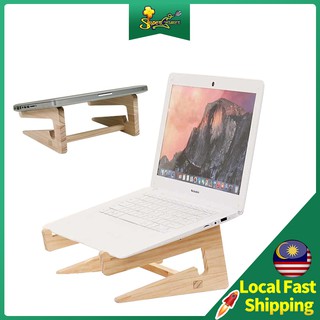 🚀Local Ship Ready Stock🚀SuperGamer Wood Stand Laptop Stand Laptop fan Computer Stand Monitor Stand Wooden Laptop Stand Wood Fulfilled by Shopee