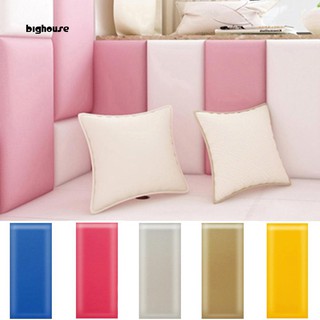 Big_Solid Color Baby Anti-collision Wall Mat Foam Waterproof Self-adhesive Cushion