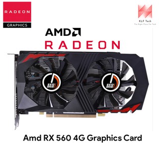 High Performance AMD Radeon™ RX 560 Graphics Card 4G